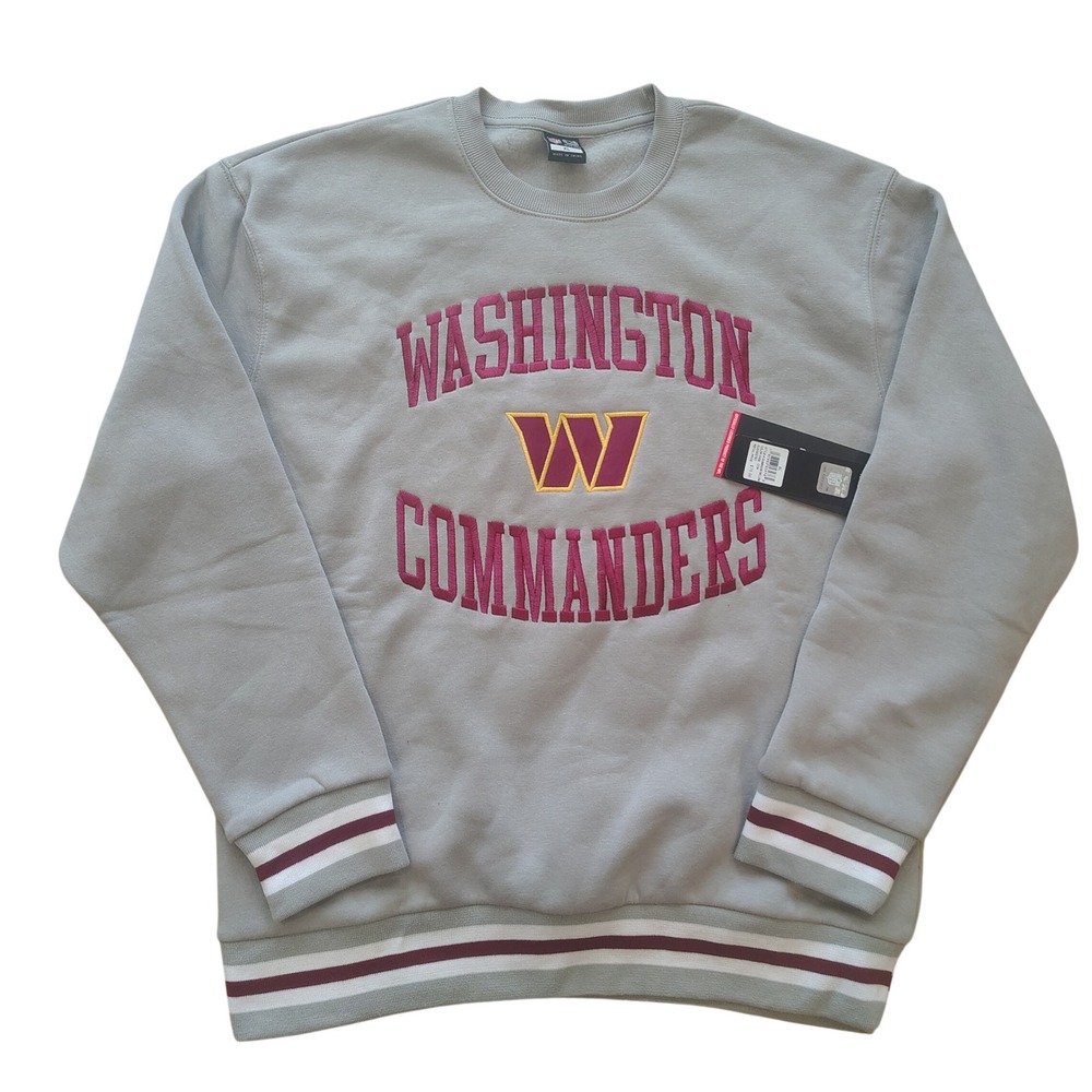 Ultra Game NFL‎ Washington Commanders Sweatshirt Mens XL Gray QUMK678FWC-ZM